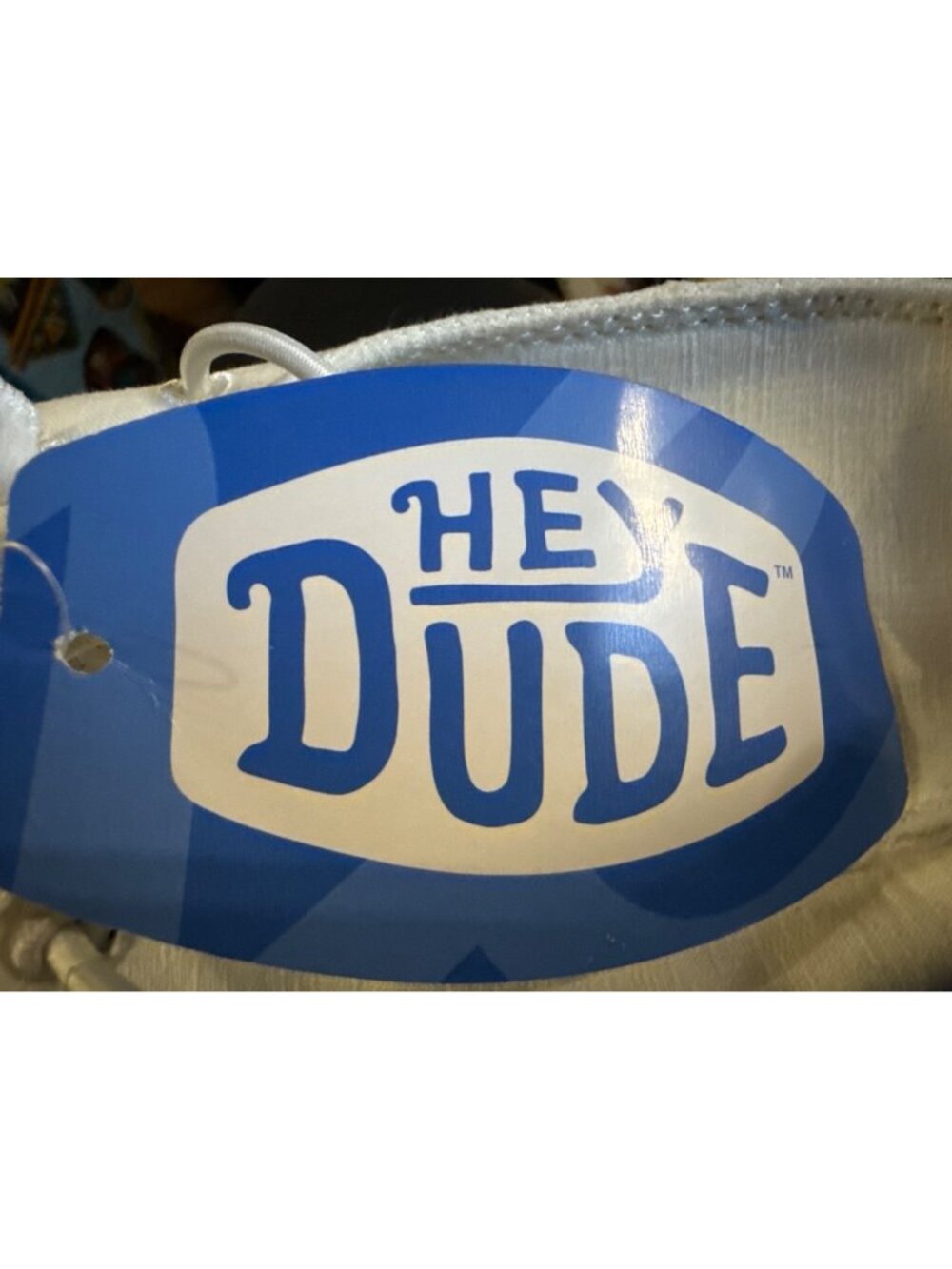 Hey Dude Wendy Slip on Sneakers Silk Moon Women Size 6 US 37 EU New with Tag - Picture 3 of 4